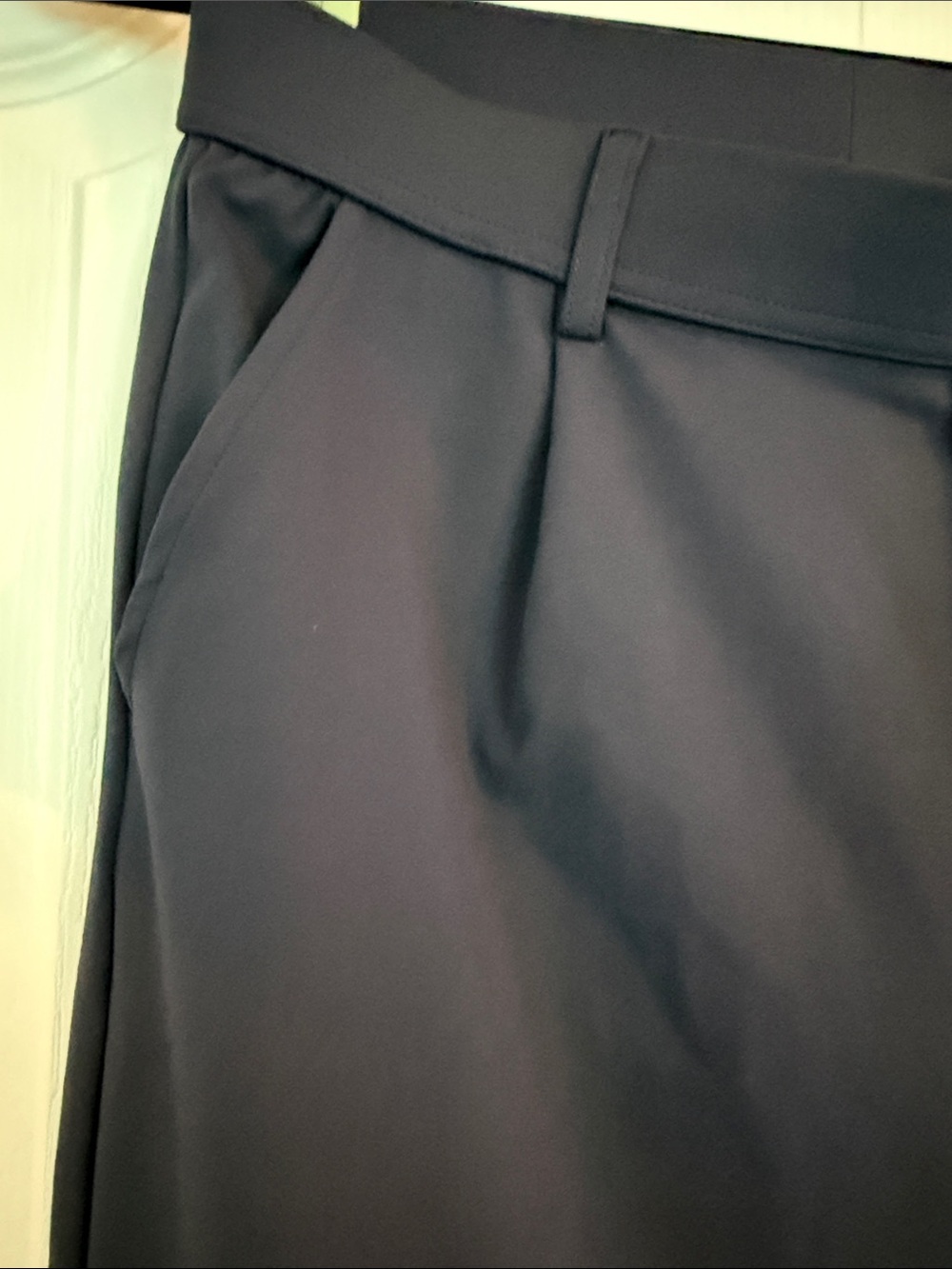 HALARA Dark Blue Boot Cut Dress Pants - Picture 2 of 4